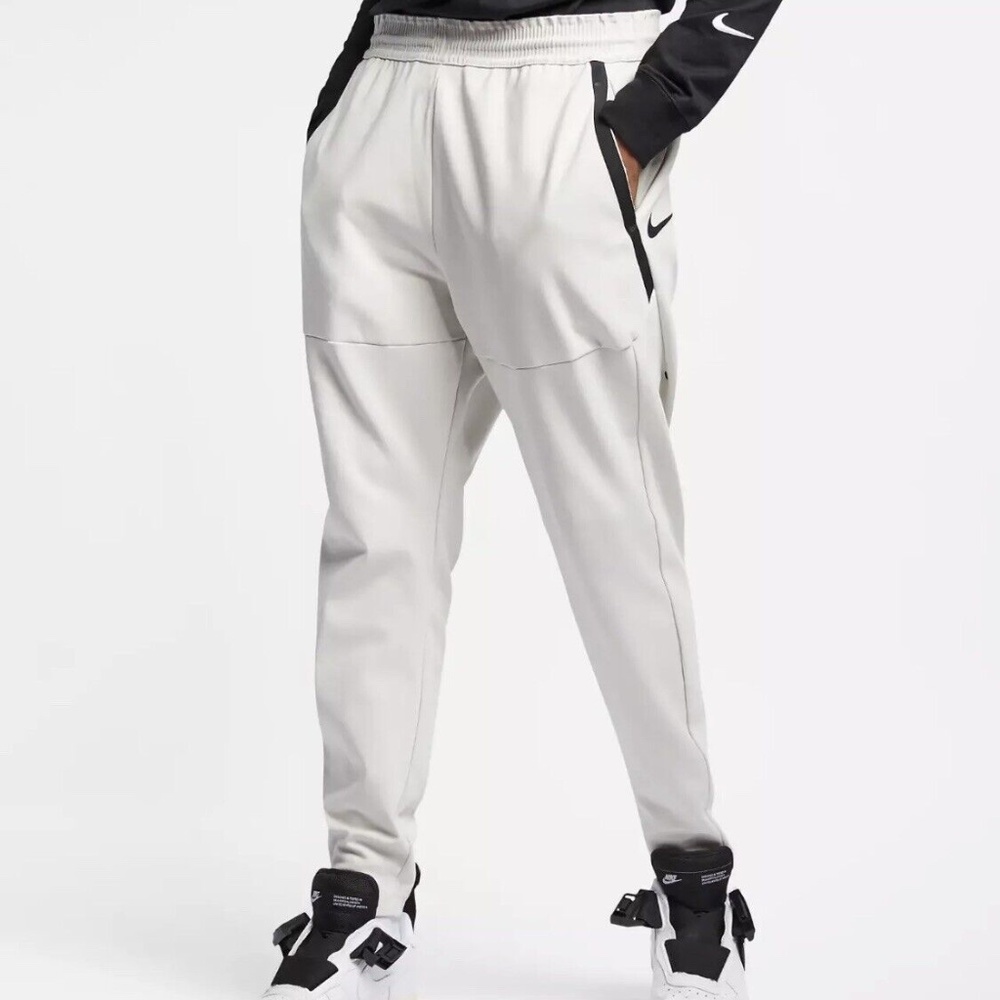Nike Sportswear Tech Pack Knit Pants Jogger Light Bone AR1550-072 Men's Medium
